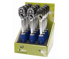 Displays con carracas reversibles tipo pera de 1/2