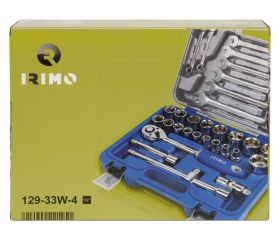 Juego de vasos hexagonales y llaves de 1/2