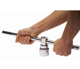 Mango corredizo en T de 3/4