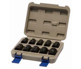 Juego de vasos de impacto hexagonales de 1/2