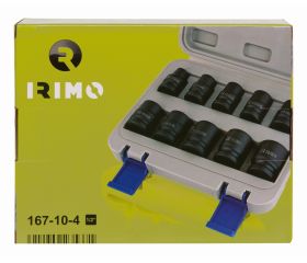 Juego de vasos de impacto hexagonales de 1/2