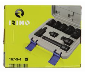 Juego de 9 vasos hexagonales de impacto de 1/2