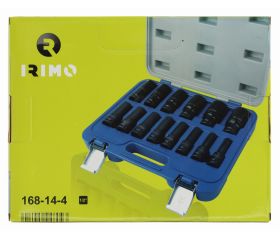 Juego de 14 vasos hexagonales de impacto de 1/2