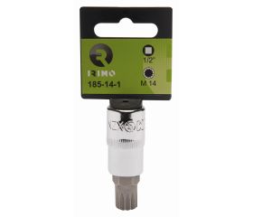 Vaso con punta XZN de 1/2