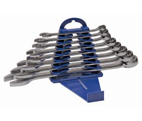 Juego de 8 llaves combinadas con soporte | 25-8-H