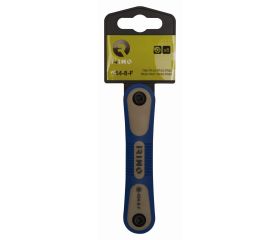 Juego de 9 llaves acodadas pavonadas con punta Torx inviolable en estuche plegable | 454-8-F