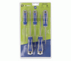 Juego de 5 destornilladores ranurados | 459-5-B
