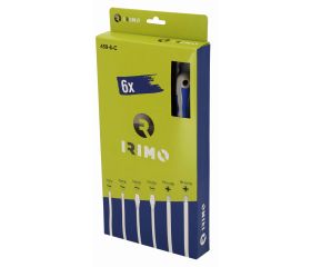 Juego de destornilladores ranurados y Phillips, 6 piezas | 459-6-C