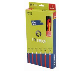 Juego 6 destornilladores 1000V