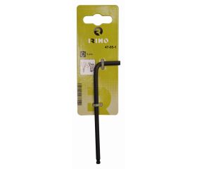 Llave tipo allen pavonada con punta de bola larga, mm (embalaje individual) | 47