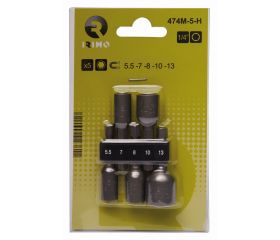 Juego de adaptadores de mordazas magnéticas de 1/4