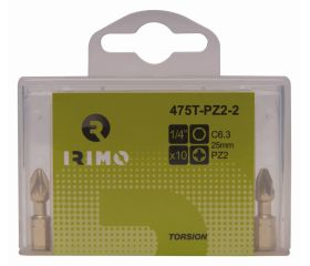 Puntas de torsión Pozidriv de 1/4