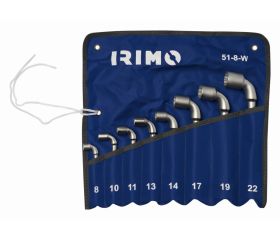 Juego de llaves de tubo en L de 6 × 12, en estuche, 8 piezas | 51-8-W
