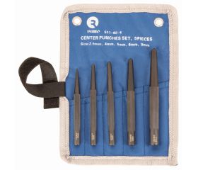 Juego de granetes cilíndricos y estriados, 5 piezas | 511-92-4