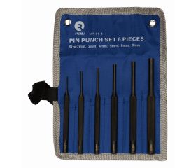 Juego de 6 botadores cilíndricos estriados largos | 517-91-4