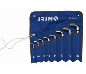 Juego de llaves de tubo en L de 6 × 6, en estuche, 8 piezas | 52-8-W