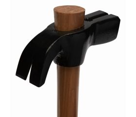 Martillo de uña curvado con mango de madera de nogal | 521-51-2/521-81-2