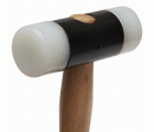 Martillo con boca de nailon y mango de madera | 529151-529191