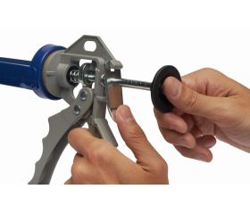 Pistola para silicona, cartuchos de 9