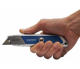 Cúter de hoja trapezoidal con sistema de seguridad | 668-150-1