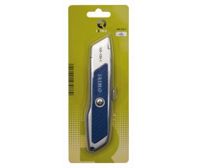 Cúter de hoja trapezoidal con sistema de seguridad | 668-150-1