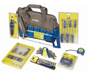 Bolsa de tela con cremallera, 73 herramientas | 9022-2-16HBTS2