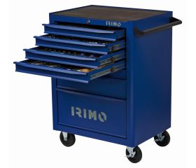 Carro equipado con 7 cajones