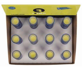 Linterna de mano de aluminio, 12 piezas en expositor | L-ALUM-12DISP