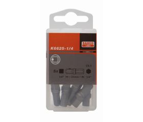 Adaptadores para cuadrado hexagonal de 1/4