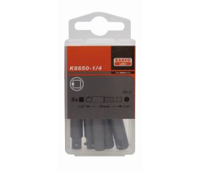 Adaptadores para cuadrado hexagonal de 1/4