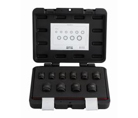 Juego de vasos de impacto fosfatados, con cuadrado de 1/2