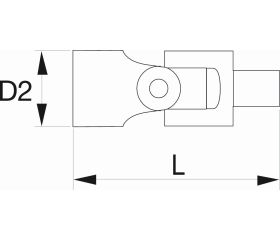 Rótulas fosfatadas con cuadrado de 1-1/2