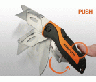 Cutters deportivos plegables con mango de aluminio y dos hojas | KBTU-01