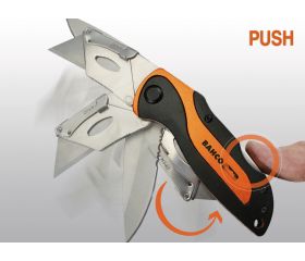 Cutters deportivos plegables con mango de aluminio y dos hojas | KBTU-01