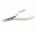 Alicates de precisión de boca semirredonda y punta fina y mango de seguridad ESD | 7894