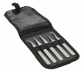 Juego de 5 pinzas SMD y gama económica Estilo de punta SM103-SA, SM108-SA, 3-SA, 5-SA, 7A-SA | 9863