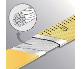 Cintas métricas con hoja revestida de nylon y caja abierta | LTS