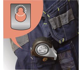 Cintas métricas de dos caras con agarre de goma | MTS