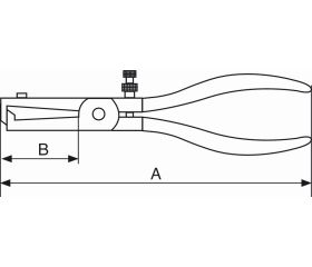 Alicates pelacables antichispa de aluminio bronce | NS407