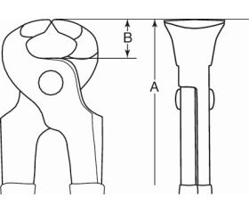 Tenazas para carpintero antichispa de cobre berilio | NSB413