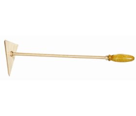 Rasquetas de hoja triangular