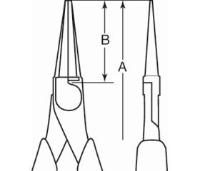 Alicates de boca redonda antichispa de cobre berilio | NSB405