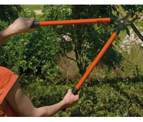 Tijeras de podar de dos manos de corte deslizante de 40 mm con mango de acero | P130-P140