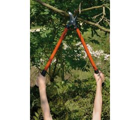 Tijeras de podar de dos manos de corte deslizante de 40 mm con mango de acero | P130-P140
