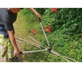 Cizallas de yunque profesionales con acción de palanca y mango de aluminio | P173-SL