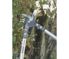 Tijeras de podar de dos manos de corte deslizante de 50 mm y con mango de aluminio | P19