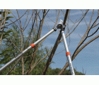 Tijeras de podar de dos manos de corte deslizante telescópicas, para expertos, de 40&nbsp;mm y con mango bi-componente | PG-19