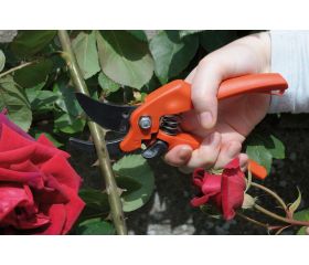 Tijeras de podar de una mano de corte deslizante, para diestros,  con mango de fibra de vidrio | PG-01-F