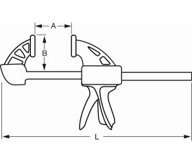 Mordazas rápidas con una fuerza de 200 kg | QCB