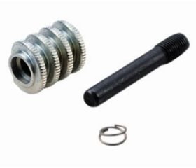 Moleta, pasador y muelle de repuesto para llaves ajustables 